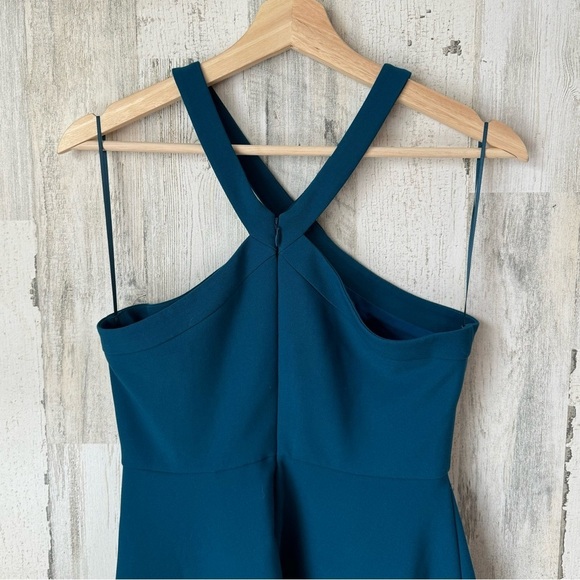 Likely Ashland Blue Halter Mini Dress Size 4 - Picture 8 of 11